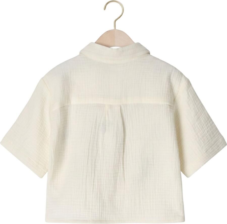 LIKE FLO Meisjes Blouses Cecile Knotted Oversized Blouse Creme - Foto 2
