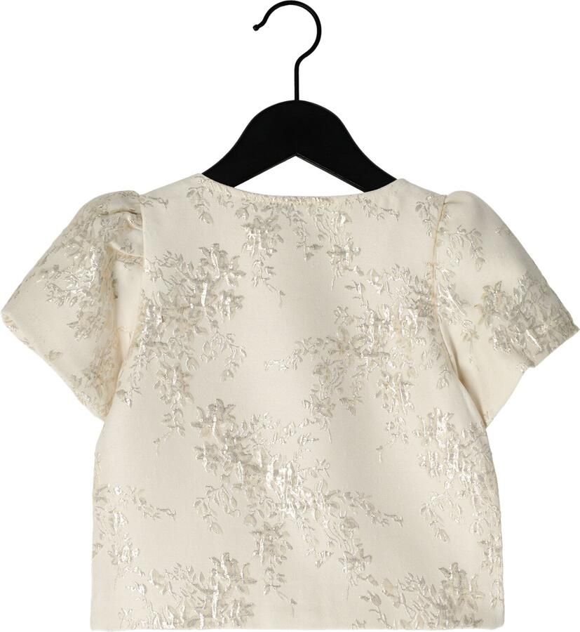 LIKE FLO Meisjes Blouses Cozie Flo Jacquard Blouse Creme - Foto 2