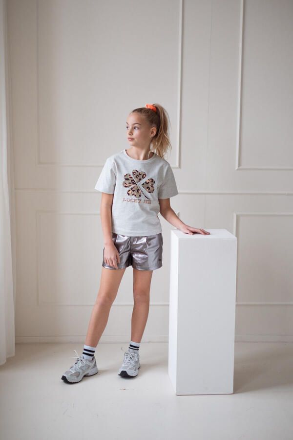 LIKE FLO Meisjes Tops & T-shirts Ease Fo Shirt Gebroken Wit - Foto 3