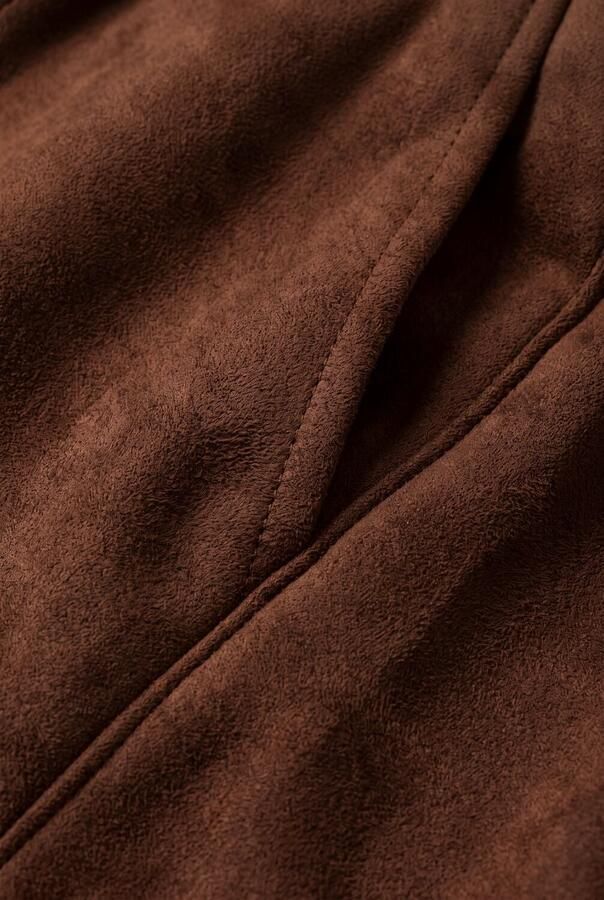 LIKE FLO Meisjes Broeken Faylinn Flo Faux Leather Short Bruin - Foto 2