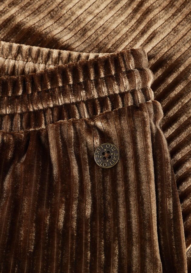 LIKE FLO Meisjes Broeken Fem Flo Velvet Bruin - Foto 2