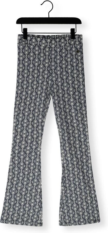 LIKE FLO Meisjes Broeken Floor Structure Flared Pants Antraciet