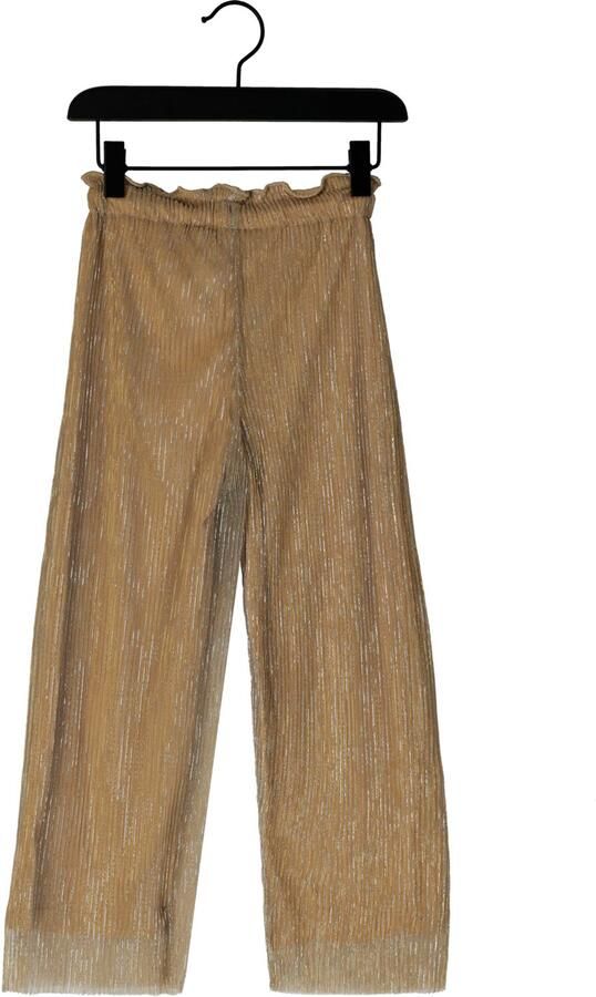 LIKE FLO Meisjes Broeken Flora Plissee Pants Goud - Foto 3