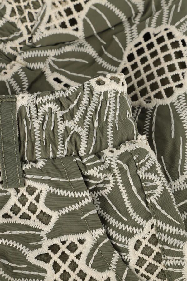 LIKE FLO Meisjes Broeken Florien Higt Waist Short Groen - Foto 2