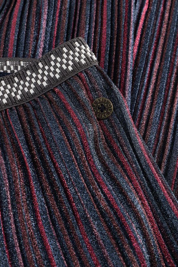 LIKE FLO Meisjes Broeken Folly Flo Plisse Glitter Pant Multi