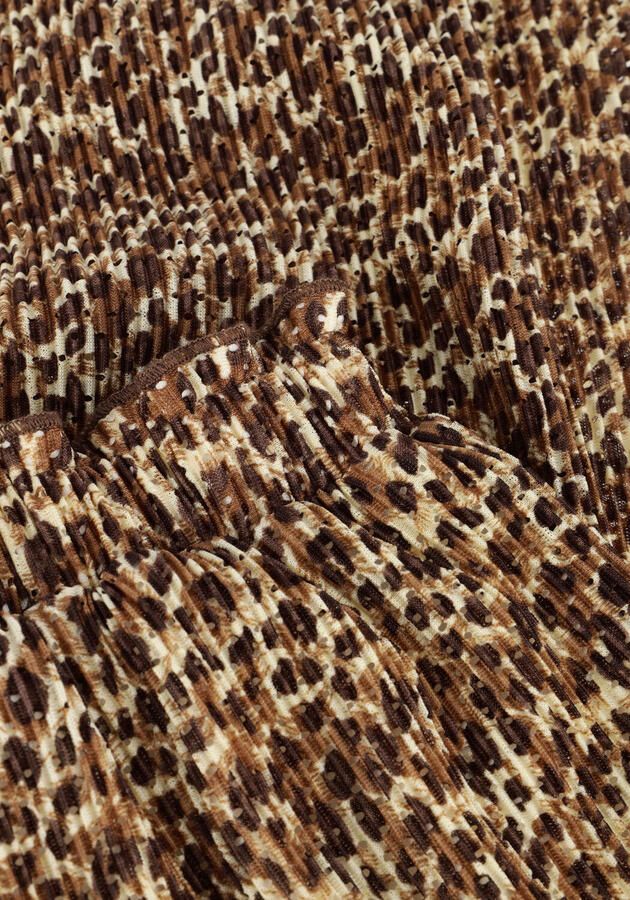 LIKE FLO Meisjes Broeken Freya Flo Plisse Pants Bruin