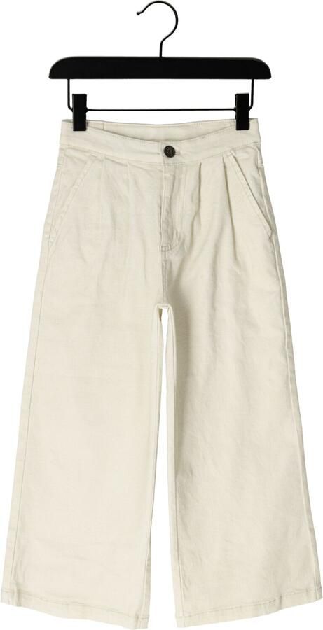 LIKE FLO Meisjes Broeken Fyke Coated Denim Pants Ecru