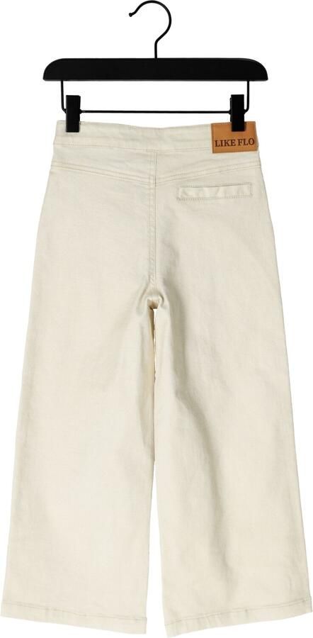 LIKE FLO Meisjes Broeken Fyke Coated Denim Pants Ecru - Foto 4
