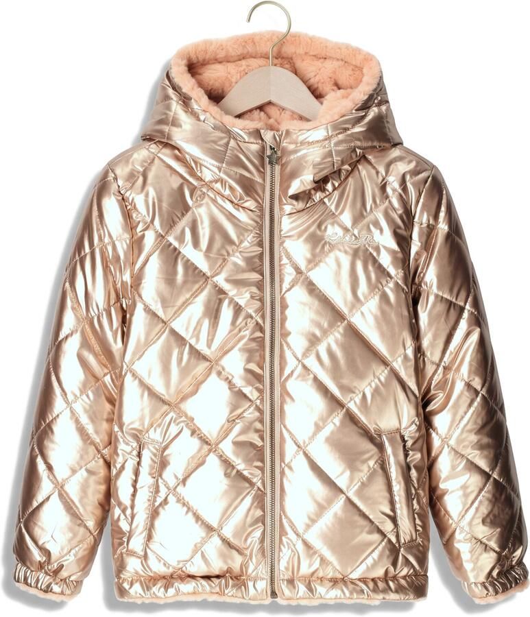 LIKE FLO Meisjes Jassen Aimee Flo Girls Reversible Short Jacket Brons