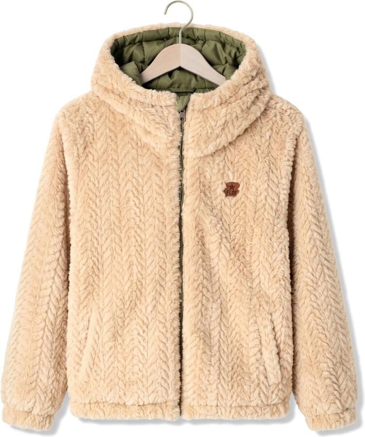 LIKE FLO Meisjes Jassen Aimee Flo Girls Reversible Short Jacket Olijf - Foto 2
