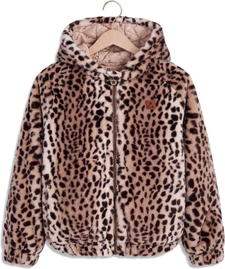 LIKE FLO Meisjes Jassen Alina Flo Girls Faux Fur Jacket Multi
