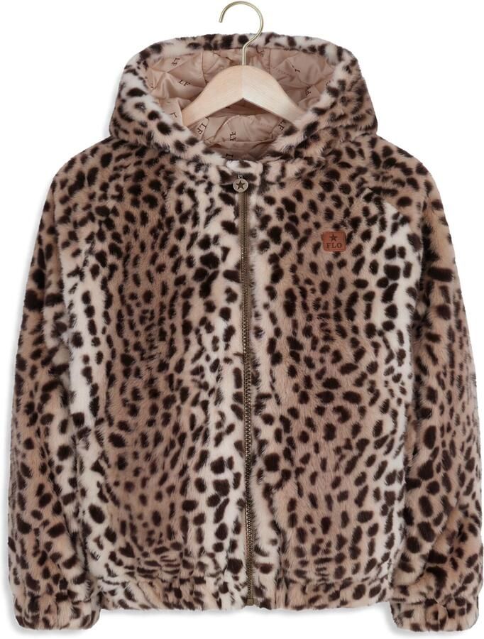 LIKE FLO Meisjes Jassen Alina Flo Girls Faux Fur Jacket Multi