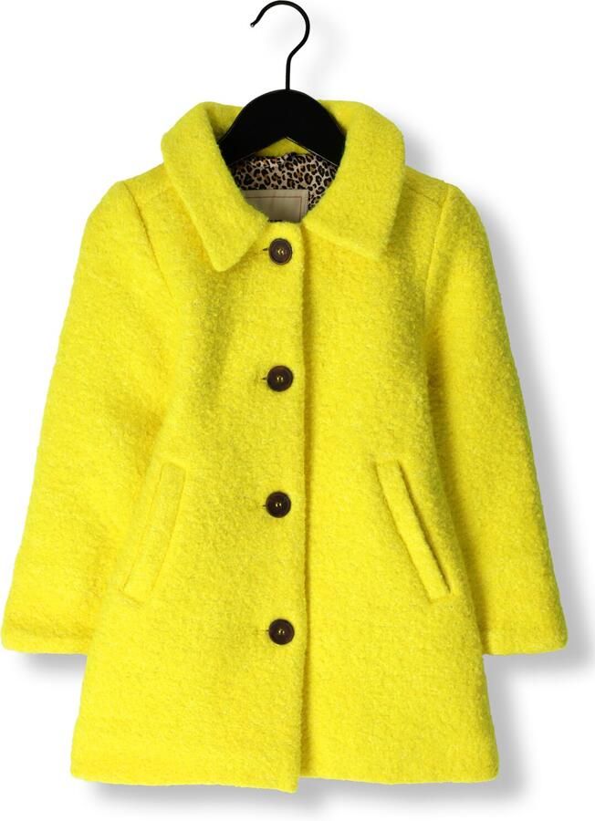 LIKE FLO Meisjes Jassen Amber Flo Girls Wool Midi Jacket Geel - Foto 2
