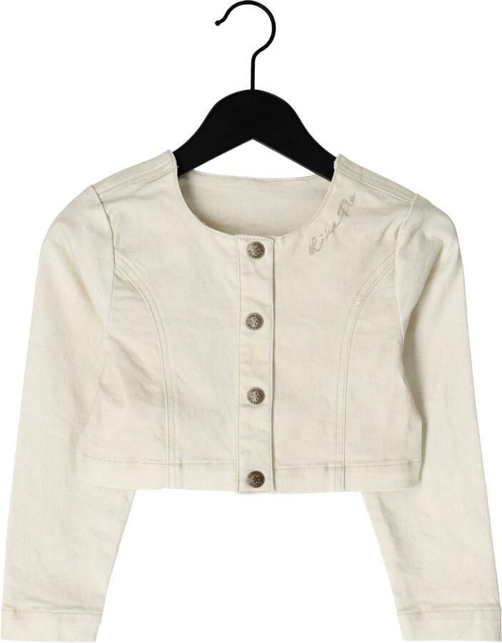 LIKE FLO Meisjes Jassen Amina Flo Denim Jacket Creme