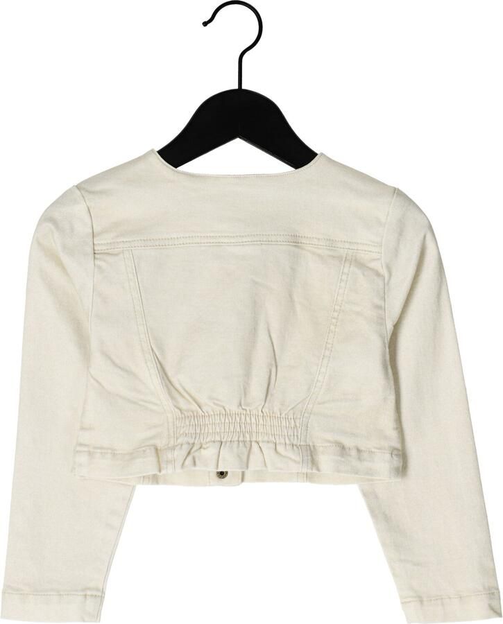 LIKE FLO Meisjes Jassen Amina Flo Denim Jacket Creme - Foto 2