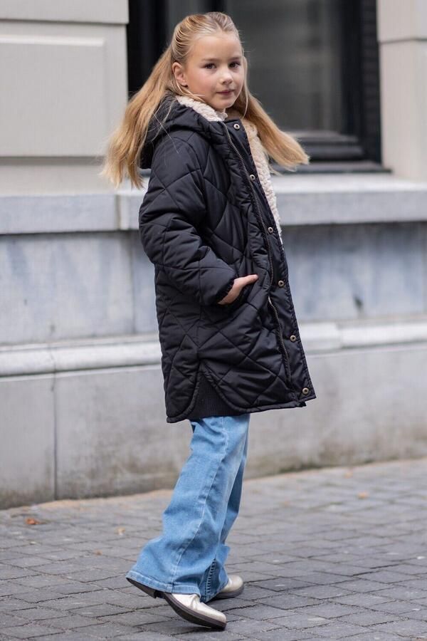 LIKE FLO Meisjes Jassen Ariana Zwart - Foto 3