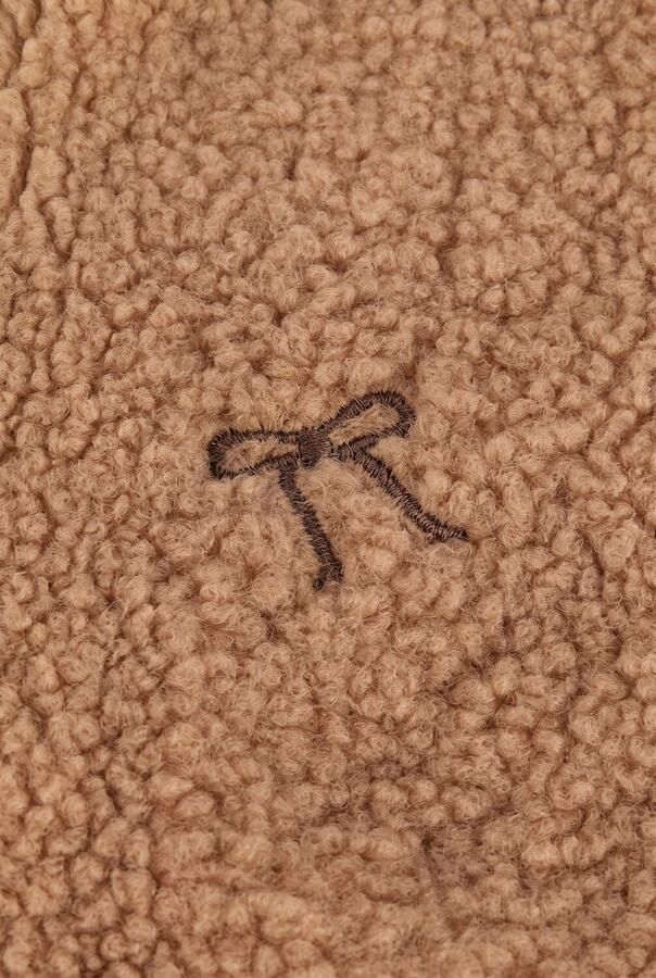 LIKE FLO Meisjes Jassen Dionne Flo Teddy Cardigan Camel