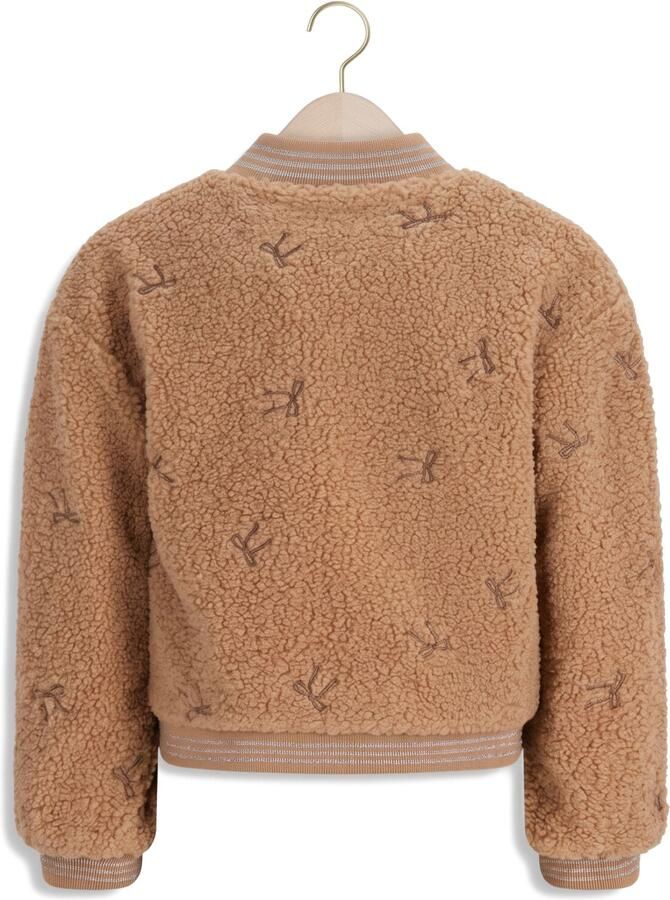 LIKE FLO Meisjes Jassen Dionne Flo Teddy Cardigan Camel - Foto 2