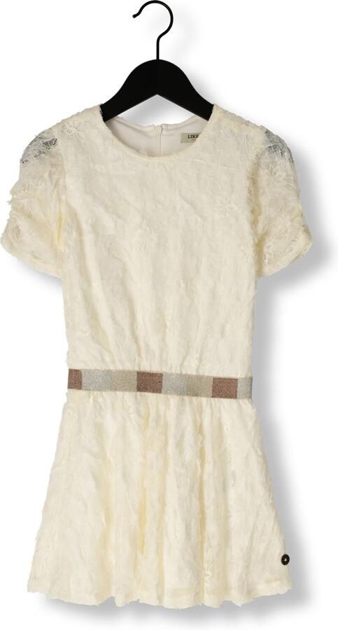 LIKE FLO Meisjes Jurken Flo Dress Ecru - Foto 2