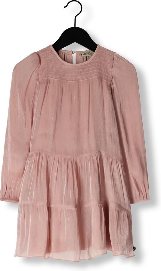 LIKE FLO Meisjes Jurken Flo Dress Lichtroze - Foto 3