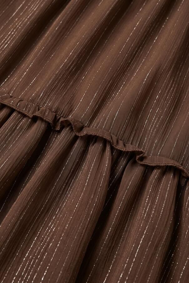 LIKE FLO Meisjes Jurken Malin Flo Fancy Tule Dress Bruin - Foto 2