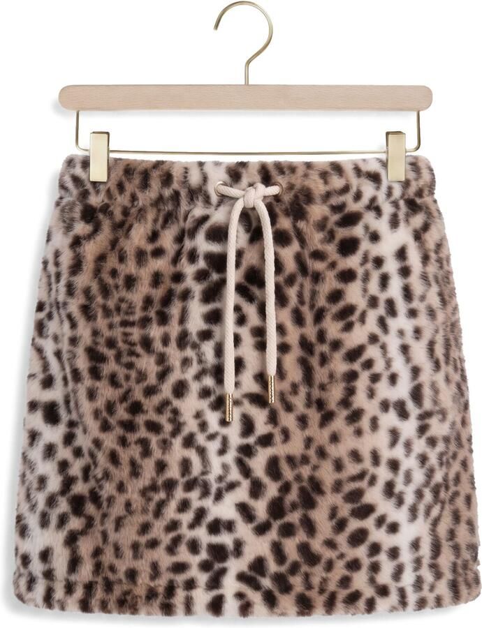 LIKE FLO Meisjes Rokken Samm Flo Faux Fur Skirt Multi