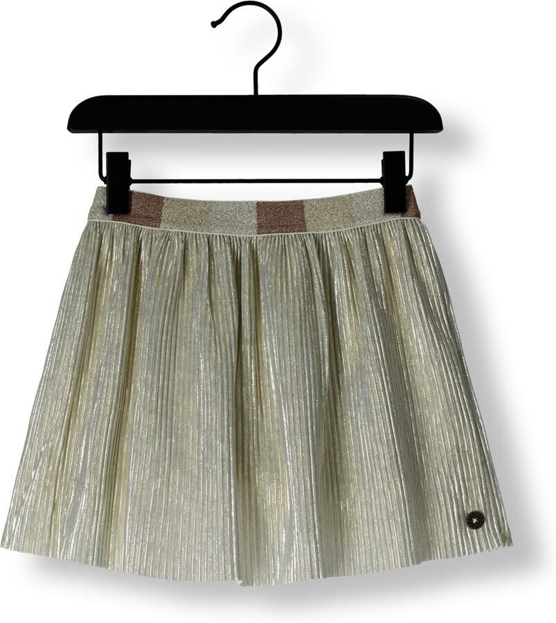 LIKE FLO Meisjes Rokken Sara Plisse Skirt Goud - Foto 2