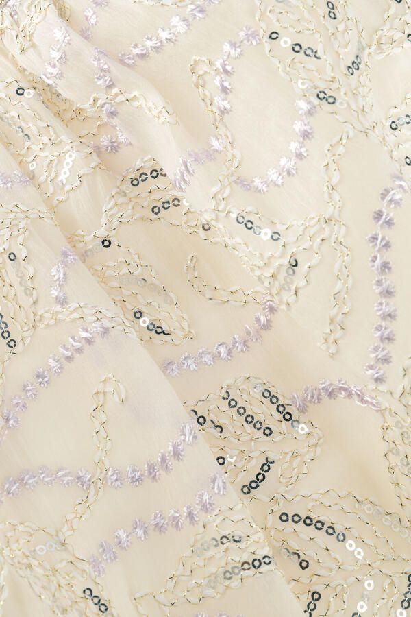 LIKE FLO Meisjes Rokken Semmie Fancy Embroidery Skirt Creme - Foto 2