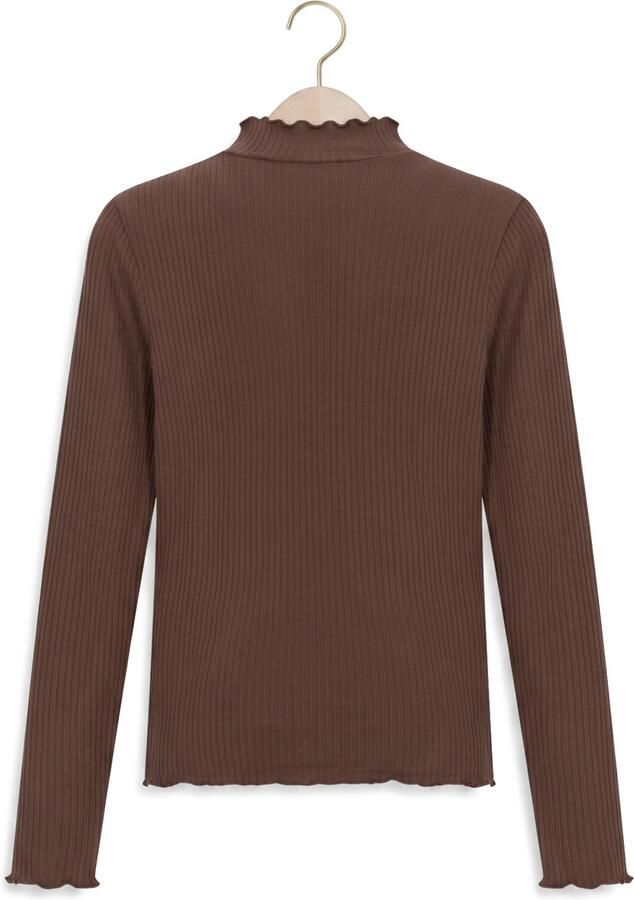 LIKE FLO Meisjes Tops & T-shirts Eef Flo Basic Coll Bruin - Foto 2