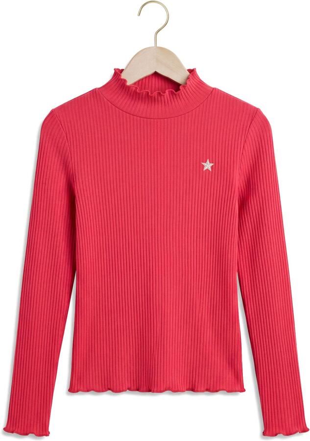 LIKE FLO Meisjes Tops & T-shirts Eef Flo Basic Coll Rood