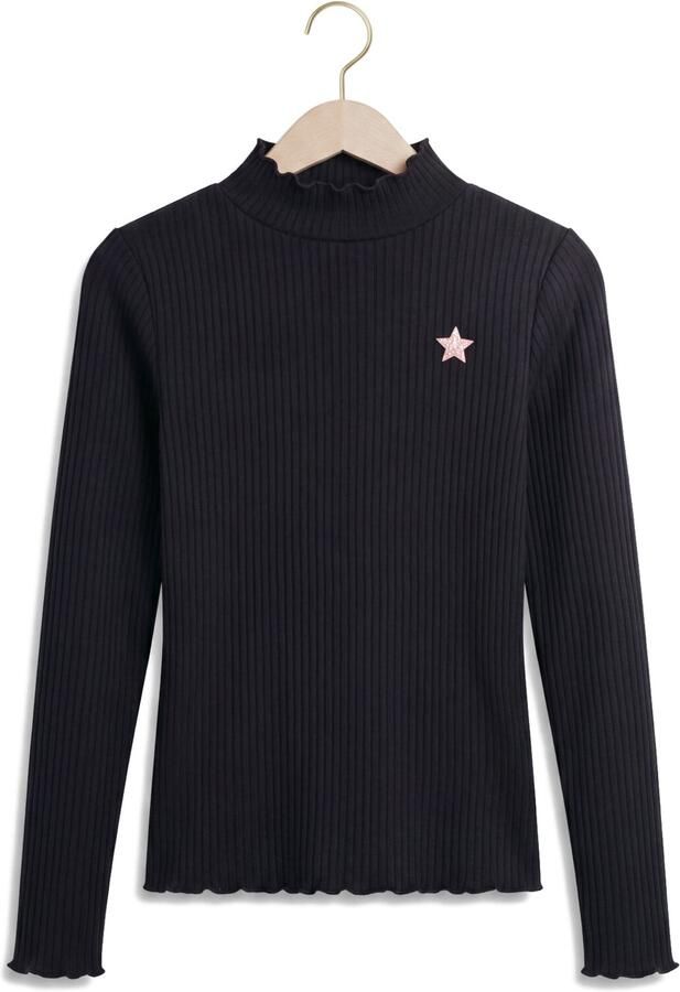 LIKE FLO Meisjes Tops & T-shirts Eef Flo Girls Basic Coll Zwart