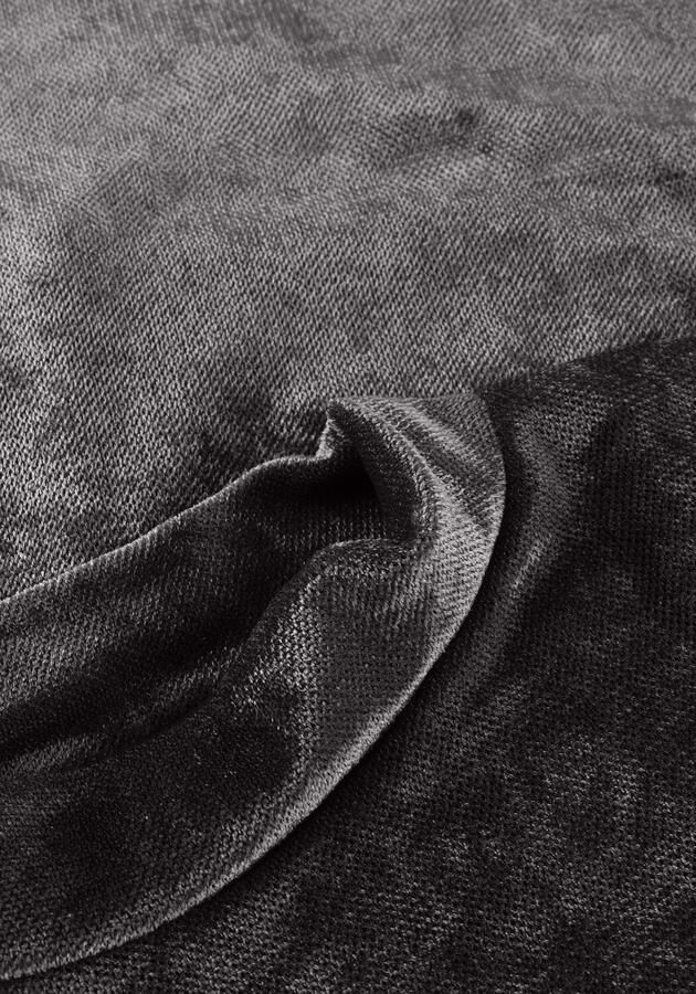 LIKE FLO Meisjes Tops & T-shirts Elina Flo Velvet Mesh Top Antraciet