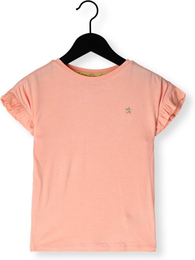 LIKE FLO Meisjes Tops & T-shirts Emma Ruffle Sleeve Lichtroze