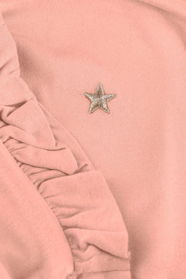LIKE FLO Meisjes Tops & T-shirts Emma Ruffle Sleeve Lichtroze - Foto 2