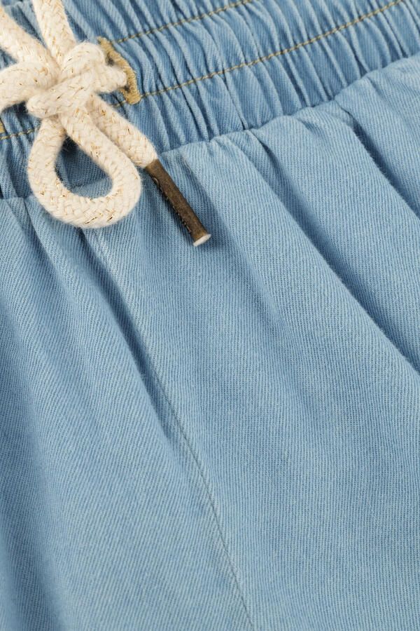 LIKE FLO Meisjes Tops & T-shirts Fiona Chambrey Short Lichtblauw - Foto 2