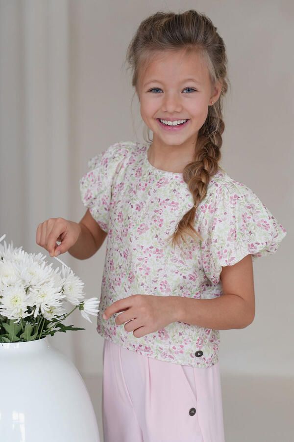 LIKE FLO Meisjes Tops & T-shirts Flo Woven Top Multi - Foto 2