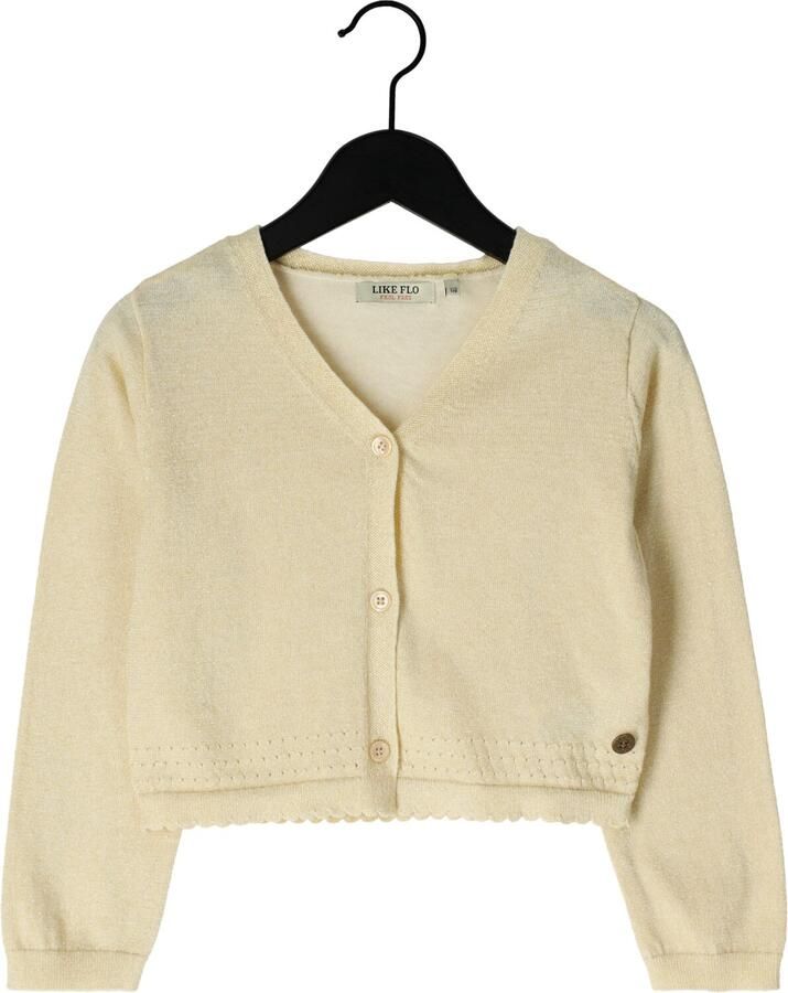 LIKE FLO Meisjes Truien & Vesten Derby Flo Cardigan Creme