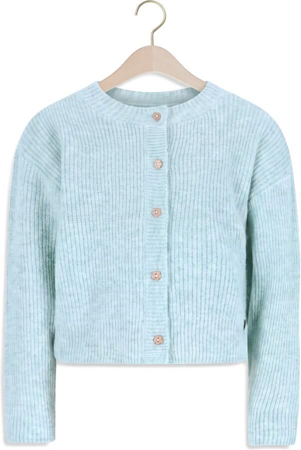 LIKE FLO Meisjes Truien & Vesten Do Flo Knitted Cardigan Mint