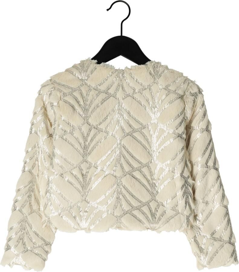 LIKE FLO Meisjes Truien & Vesten Doris Fur Cardigan Creme - Foto 2