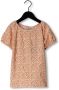LIKE FLO Meisjes Tops & T-shirts Fancy Flower Ss Top Oranje - Thumbnail 1