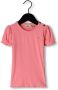 LIKE FLO Baby Tops & T-shirts Fancy Rib Top Roze - Thumbnail 1