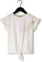 LIKE FLO Meisjes Tops & T-shirts Knotted Tee Rainbow Wit - Thumbnail 1