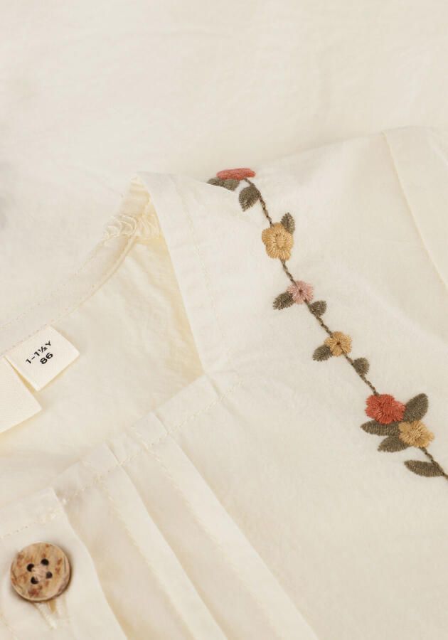 LIL' ATELIER Baby Blouses & Overhemden Nbfjolene Ss Loose Shirt Lil Wit