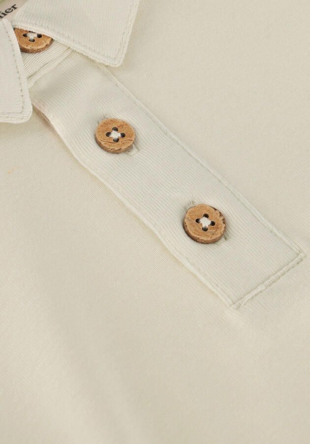 LIL' ATELIER BABY slim fit polo offwhite Wit Jongens Stretchkatoen Polokraag - Foto 2