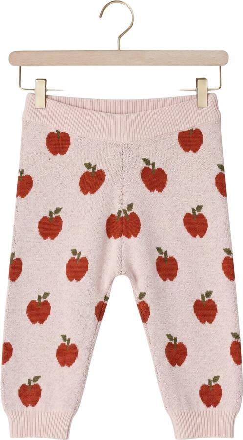LIL' ATELIER Baby Broeken Nbflulio Knit Pant Lil Lichtroze