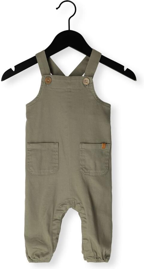 LIL' ATELIER Baby Broeken Nbmdoreen Loose Twi Overall 9977 Dh Lil Khaki
