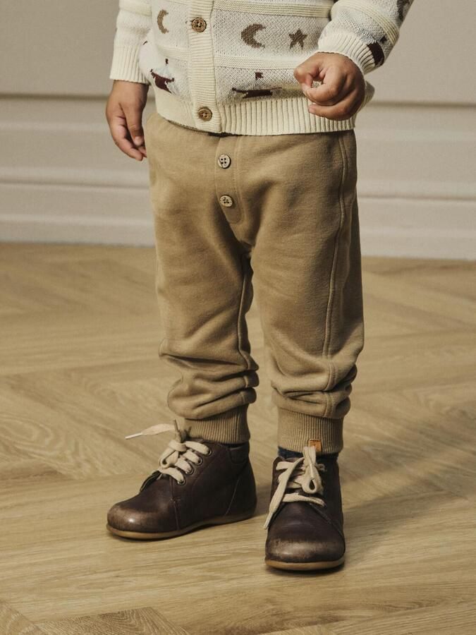 LIL' ATELIER Baby Broeken Nbmilondon Ras Loose Sweat Pant Lil Camel