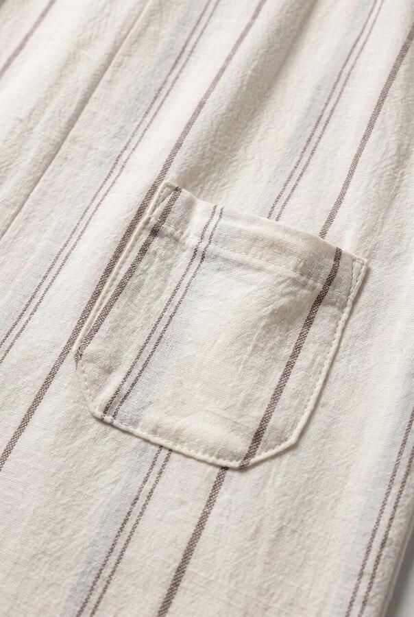 LIL' ATELIER Baby Broeken Nbmjeran Loose Short Overall Lil Ecru - Foto 2