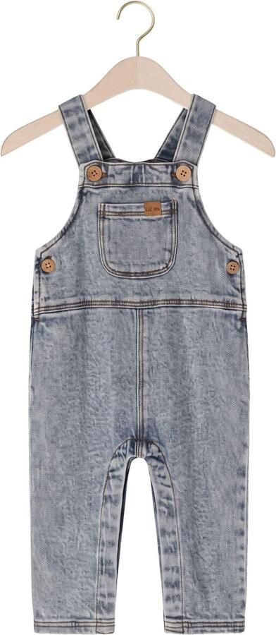 LIL' ATELIER Baby Broeken Nbmkarole Loose Dnm Overall 2433-cj Lil Lichtblauw