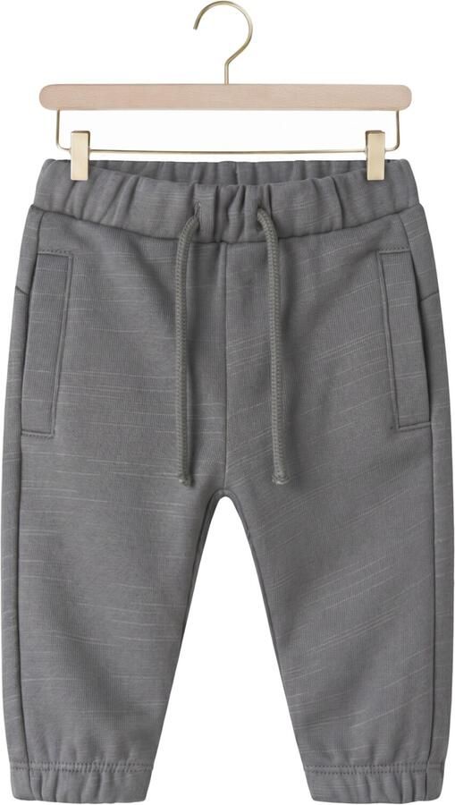 LIL' ATELIER Baby Broeken Nbmkavens Sweat Pant Lil Grijs